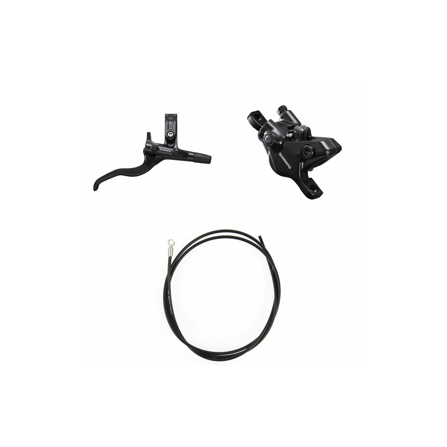 FDV - Frein A Disque Vtt Hydraulique Shimano Mt401 Arriere Noir Durite  1700Mm Ajustable Systeme Double Piston (Sans Disque) (Kit